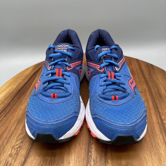 Saucony Cohesion 10 Shoes Womens Size 10 Blue Running Comfort Walking Sneakers - Picture 2 of 8